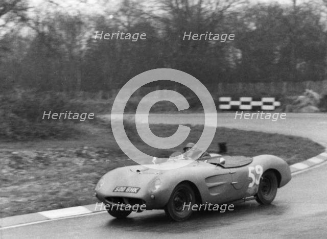 1956 Fairthorpe Electron at Brands Hatch. Creator: Unknown.