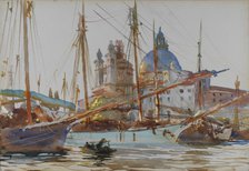 Santa Maria della Salute in Venice, ca 1904-1906. Creator: Sargent, John Singer (1856-1925).