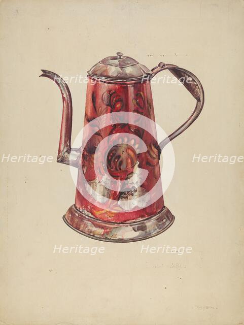 Tin Teapot, c. 1938. Creator: James McLellan.