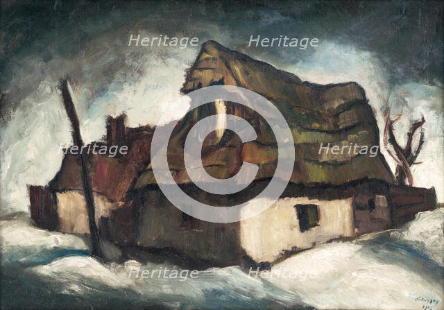 Cottages, 1931. Creator: Zolo Palugyay.