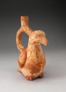 Handle Spout Vessel in Form of a Bird, 100 B.C./A.D. 500. Creator: Unknown.