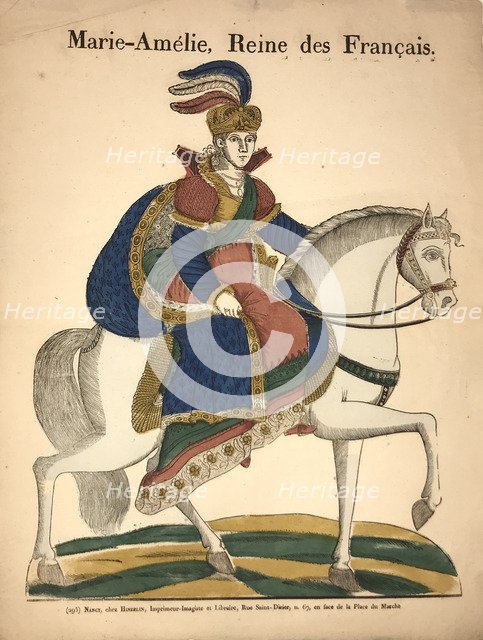 Maria Amalia (1782-1866), Queen of the French, c.1838.