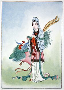 Hsi Wang Mu, ancient Chinese goddess, 1922. Artist: Unknown