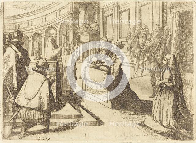 Marriage of Margaret of Austria and Philip III, 1612. Creator: Jacques Callot.