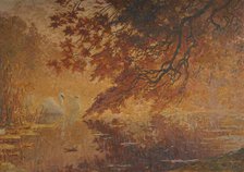 L'heure blonde, automne au lac Saint James, before 1911. Creator: Pierre Montezin.