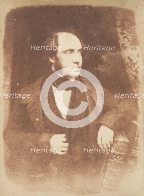 Rev. George Lewis, Dundee, 1843-47. Creators: David Octavius Hill, Robert Adamson, Hill & Adamson.