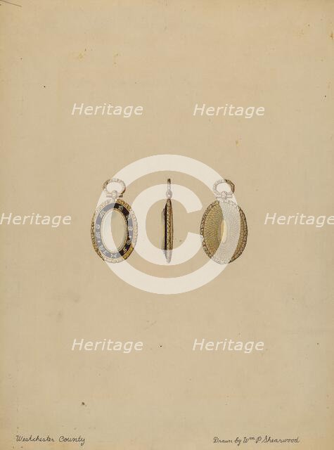 Brooch, 1935/1942. Creator: William P. Shearwood.