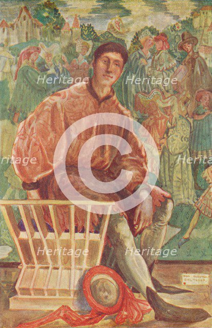 'A Man of the Time of Henry VI', 1907. Artist: Dion Clayton Calthrop.