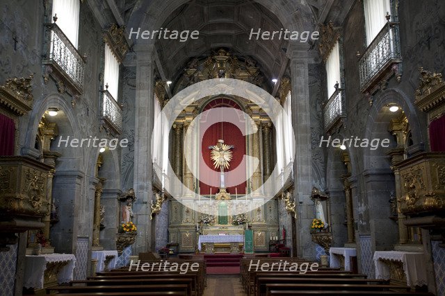 Church interior, Braga, Portugal, 2009.  Artist: Samuel Magal
