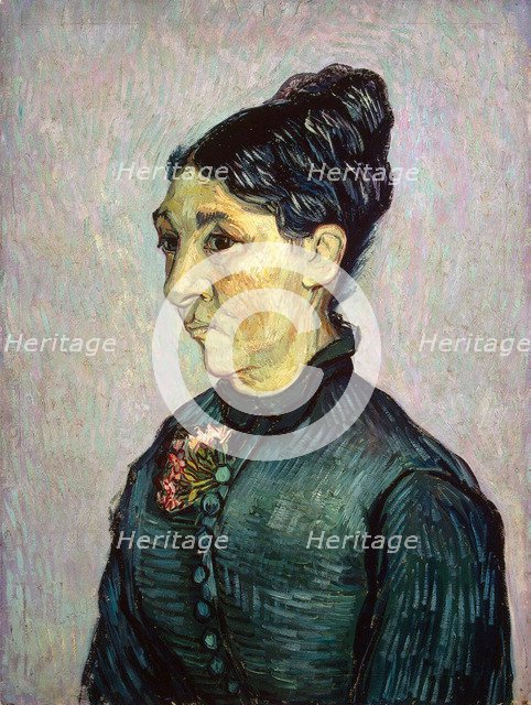 'Portrait of Madame Jeanne Lafuye Trabuc', 1889.  Artist: Vincent van Gogh