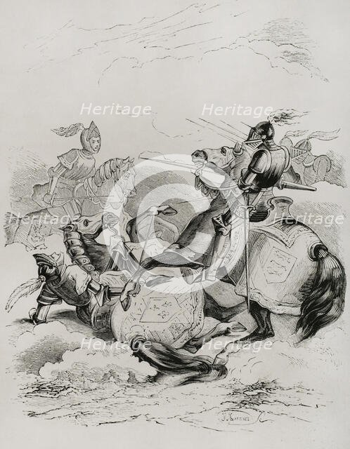 Noayo's heroes, 1853.  Creator: Unknown.