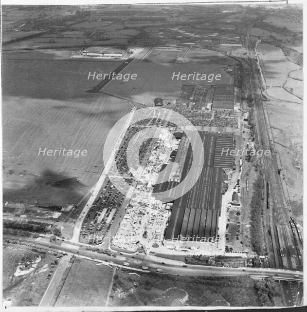 British Industries Fair building, Castle Bromwich, 1952. Creator: Aerofilms.
