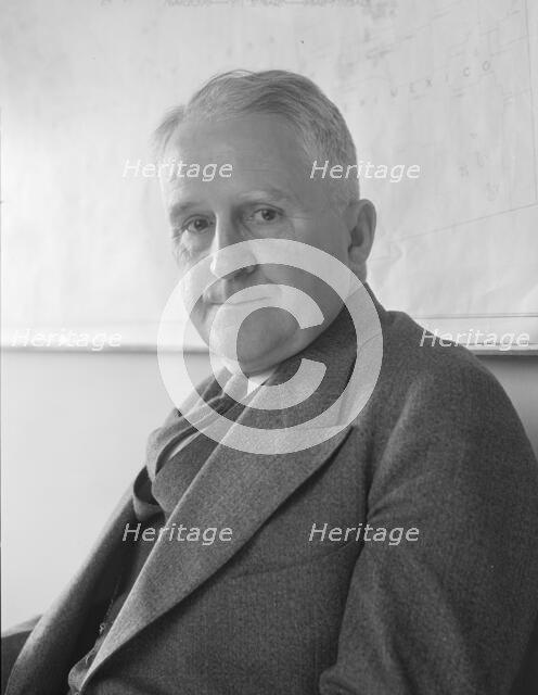 Walter E. Packard, Acting Director, Rural Resettlement Division, 1936. Creator: Dorothea Lange.