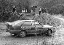 1987 Audi Quattro, David Llewellin, R.A.C. Rally. Creator: Unknown.