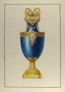 Design for an Urn, ca. 1770-90. Creator: George Heinrich von Kirn.