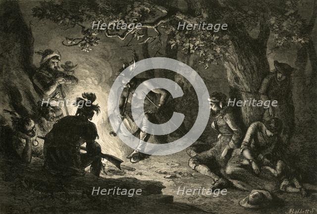 'Prisoners from the Wyoming Valley', (1877). Creator: Albert Bobbett.