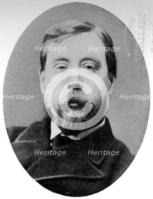 Portrait of Richard Marsden Pankhurst, 1879. Creator: Arthur Reston.