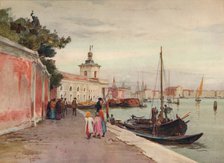 'La Dogana, Venice', c1900 (1913). Artist: Walter Frederick Roofe Tyndale.