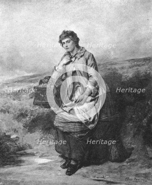 ''Pictures of the Year - VI. "Lucy's Flittin"; after Thomas Faed, RA', 1891. Creator: Unknown.