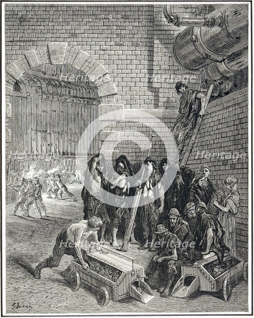 'Lambeth Gas Works', 1872. Artist: Gustave Doré