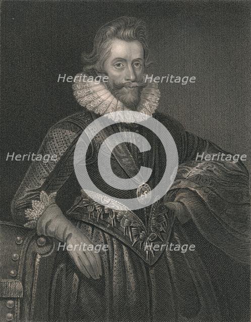 'Henry Wriothesley, Earl of Southampton', c1610s, (early-mid 19th century).  Creator: Samuel Freeman.