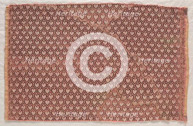 Brocade Textile, early 1600s. Creator: Unknown.
