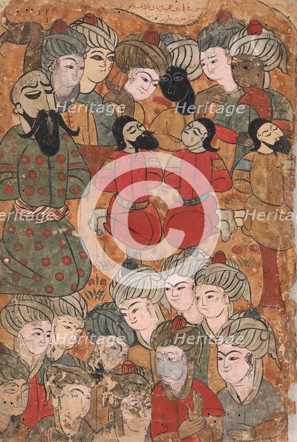 The Execution of the Brahmins, Folio from a Kalila wa Dimna, 18th century. Creator: Unknown.