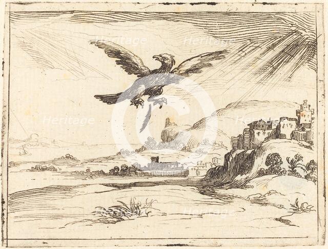 Eagle Losing an Old Feather, 1628. Creator: Jacques Callot.