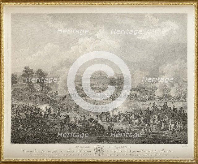 The Battle of Marengo on 14 June 1800, 1800s.