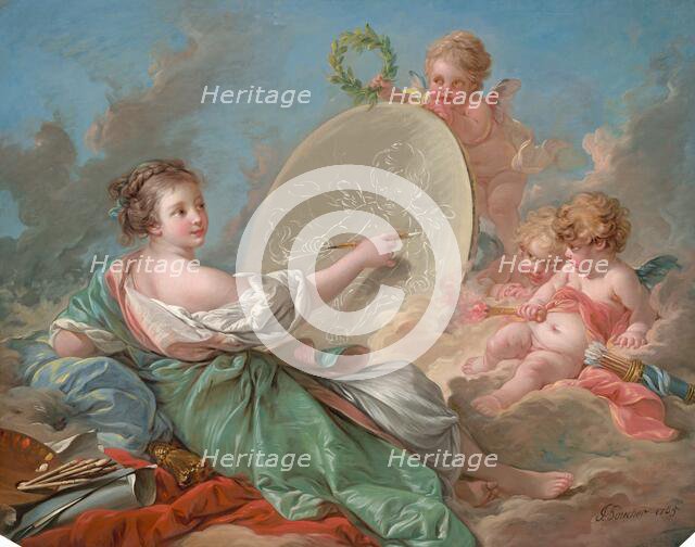 Allegory of Painting, 1765. Creator: Francois Boucher.