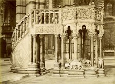 Pulpit, Siena Cathedral, Italy, late 19th or early 20th century. Artist: Unknown