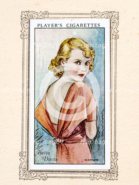 Bette Davis, 1934. Artist: Unknown.