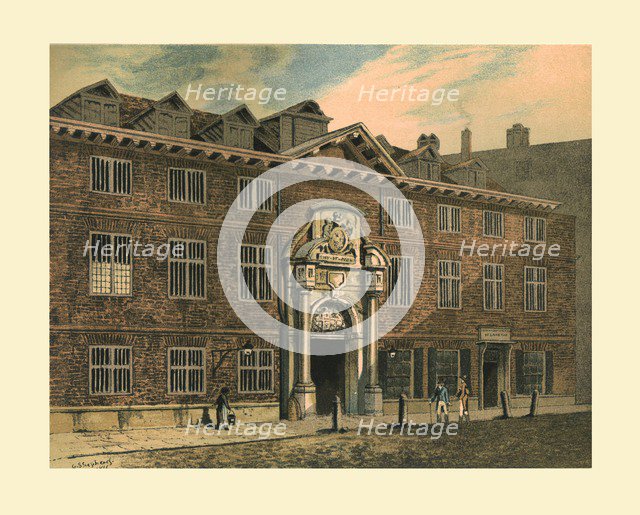 Blackwell Hall, 1886. Artist: Unknown.