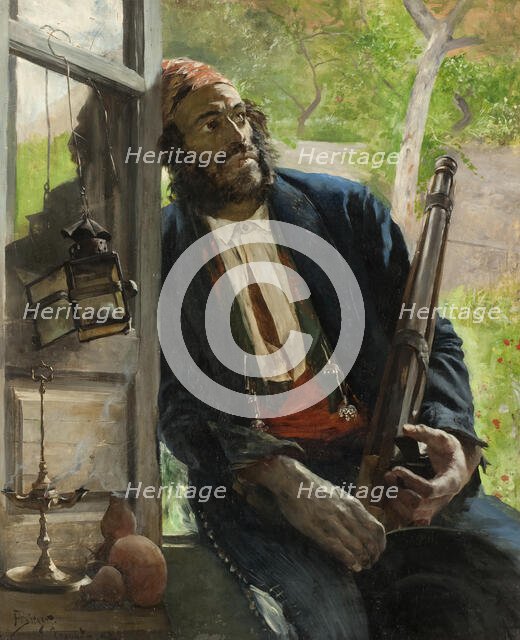 A Gipsy, 1882. Creator: Hugo Birger.