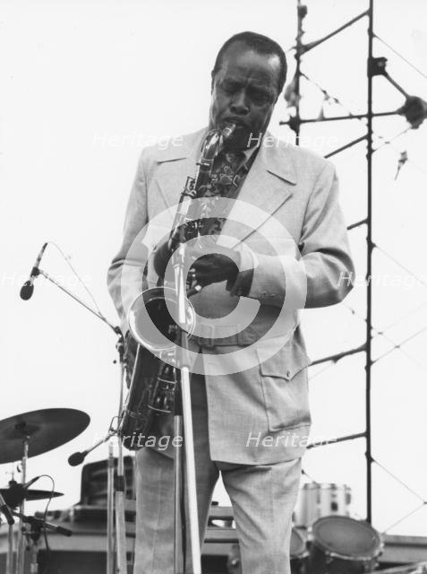 Bud Tate, Capital Jazz Festival, London, 1979. Creator: Brian Foskett.