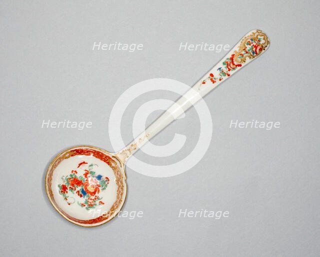 Ladle, Worcester, c. 1765. Creator: Royal Worcester.