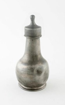 Nursing Bottle, England, c. 1800. Creator: Unknown.