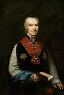 Portrait of Bishop Hieronim Strojnowski, 1802-1806. Creator: Jozef Peszka.