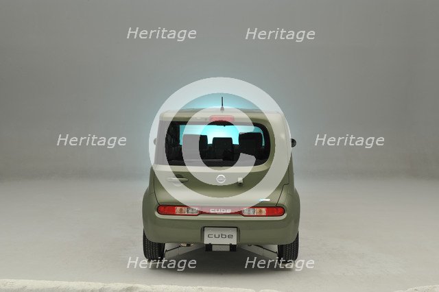 Nissan Cube 2008. Artist: Simon Clay.