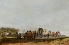 Ambushing an Army Convoy. Creator: Pieter Jansz Post.