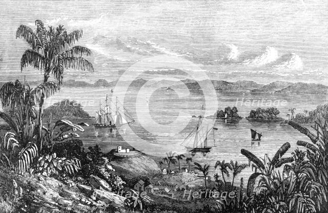 The Bay of Samana, St. Domingo, lately purchased by the United States, 1868. Creator: Unknown.