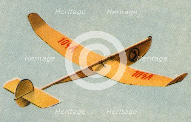 'Winkler' model plane, 1932. Creator: Unknown.