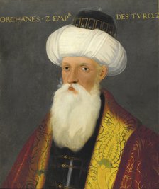 Portrait of Orhan I (1281-1362), Sultan of the Ottoman Empire, Early 19th cen. Artist: Anonymous  