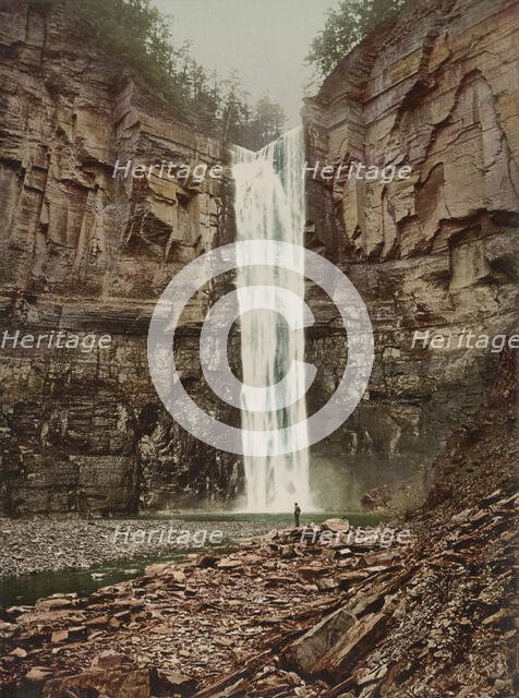 Taughannock Falls near Ithaca, c1901. Creator: Unknown.