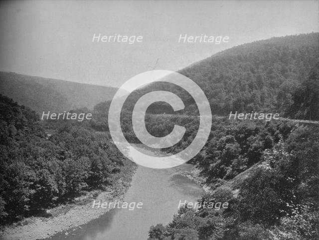 'The "Packsaddle," Allegheny Mountains, Pa.', c1897. Creator: Unknown.