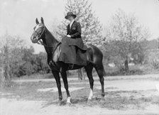 Horse Shows - Helen Buchanan, 1912. Creator: Harris & Ewing.