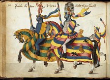 Album of Tournaments and Parades in Nuremberg, German, late 16th-mid-17th century. Creator: Unknown.
