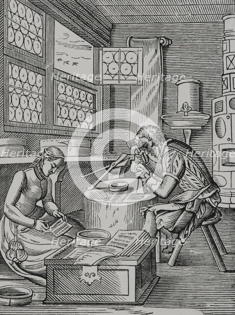 Clasp maker, 16th century, (1787). Creator: Unknown.