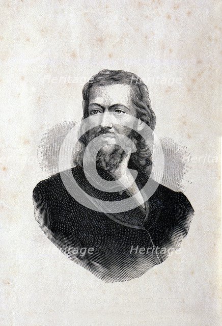 Joaquim Jose da Silava Xavier 'Tiradentes' (1748-1792), the precursor of Brazil's independence.