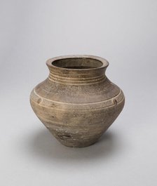 Jar (Guan), Style of Shang dynasty (c. 1600-1050 B.C.). Creator: Unknown.